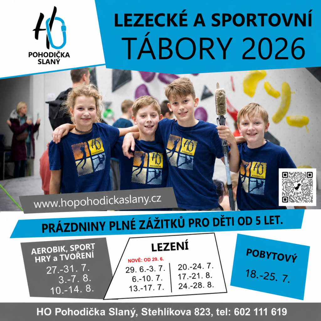 Na táborech jsou poslední volná místa!