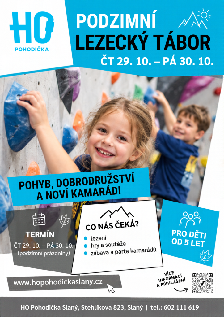PODZIMNÍ PŘÍMĚSTSKÝ LEZECKÝ TÁBOR OD 5 LET